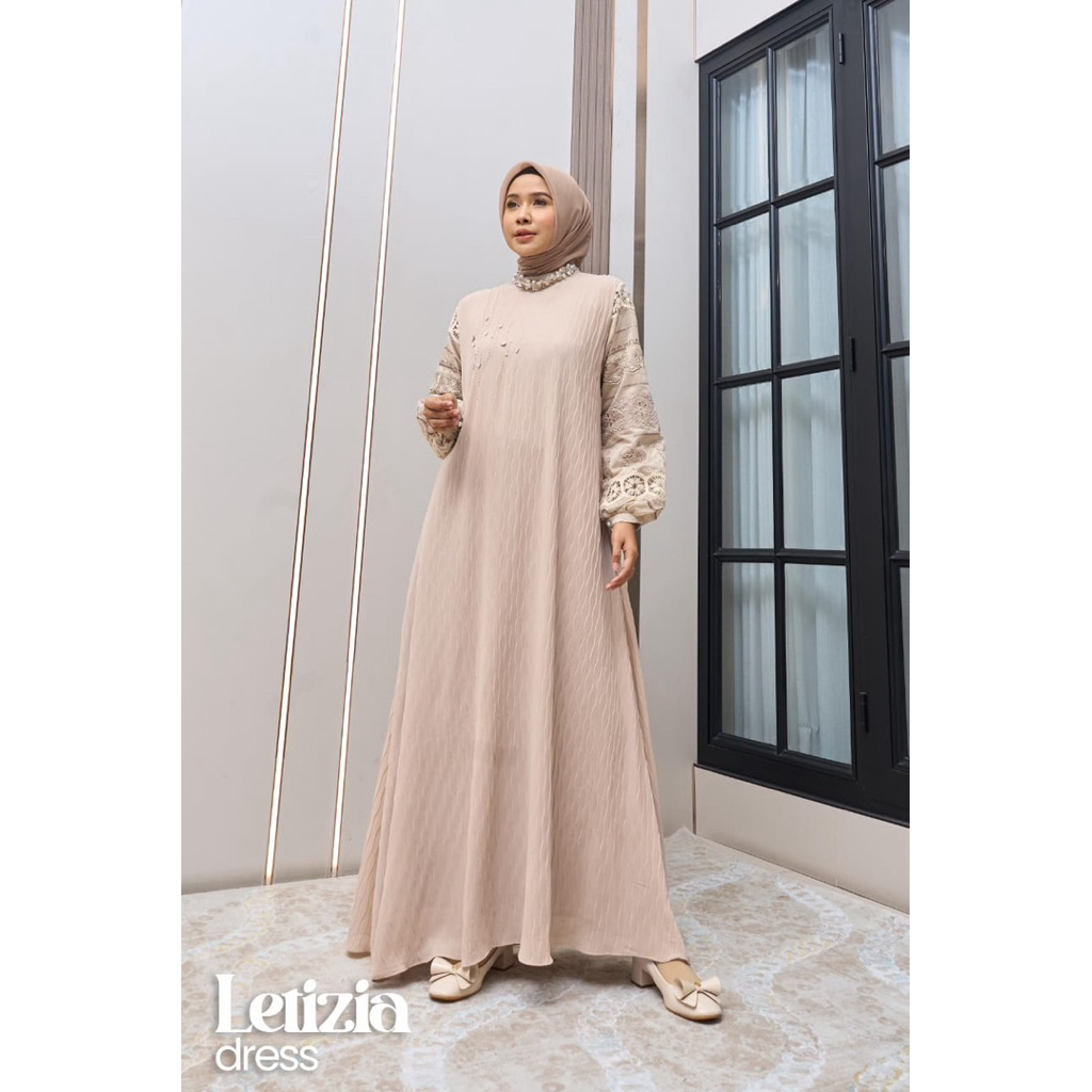 MAREVI// Leticia Gamis terbaru premium Marevi Original
