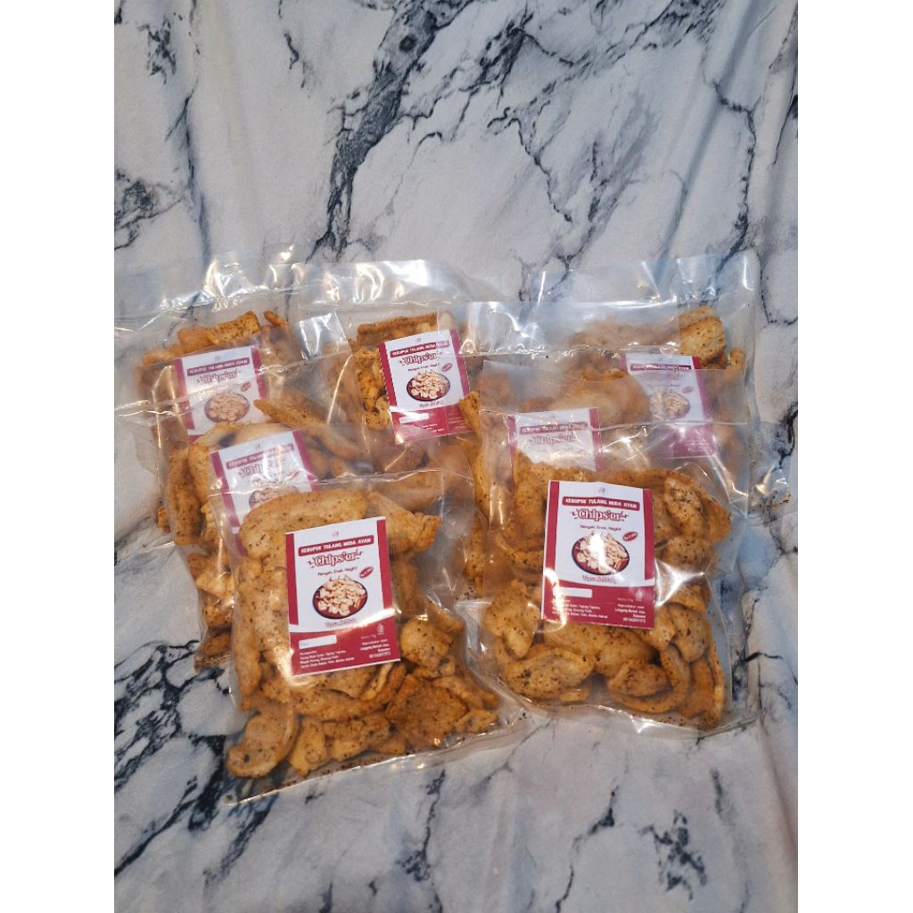 

chipse'er tulang muda ayam rasa pedas