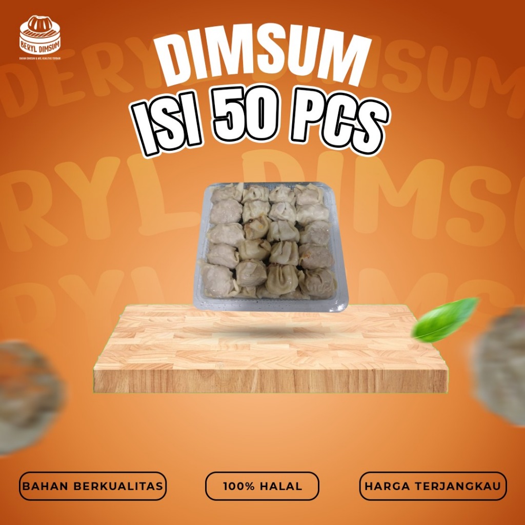

DIMSUM AYAM FROZEN MURAH & HALAL | 50 PCS / Dimsum Frozen
