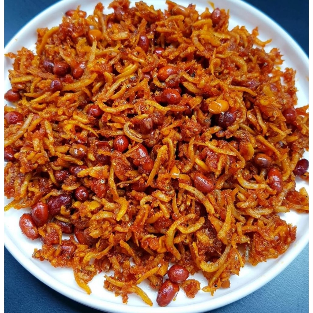 

Teri Kacang Balado 1kg Tanpa Pengawet