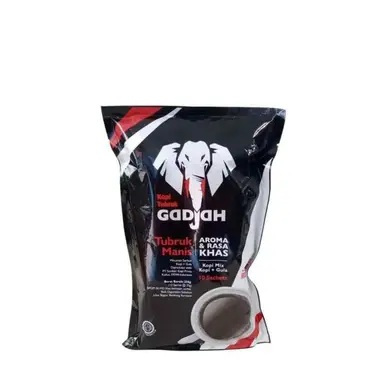 

GADJAH KOPI TUBRUK MANIS ISI 10X25GR /PACK / KOPI GADJAH TUBRUK