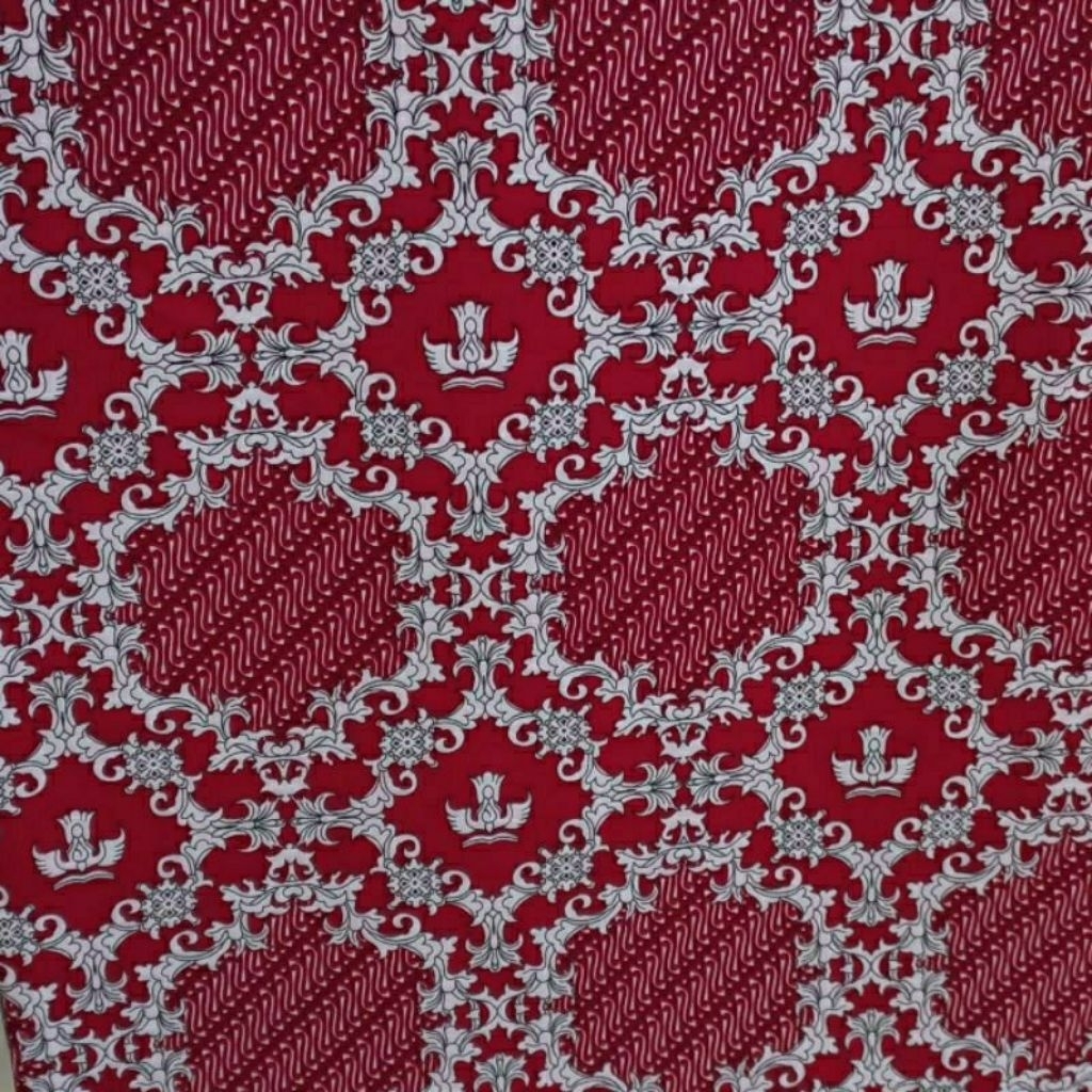 Kain Seragam Batik Sekolah Motif Lereng Meteran