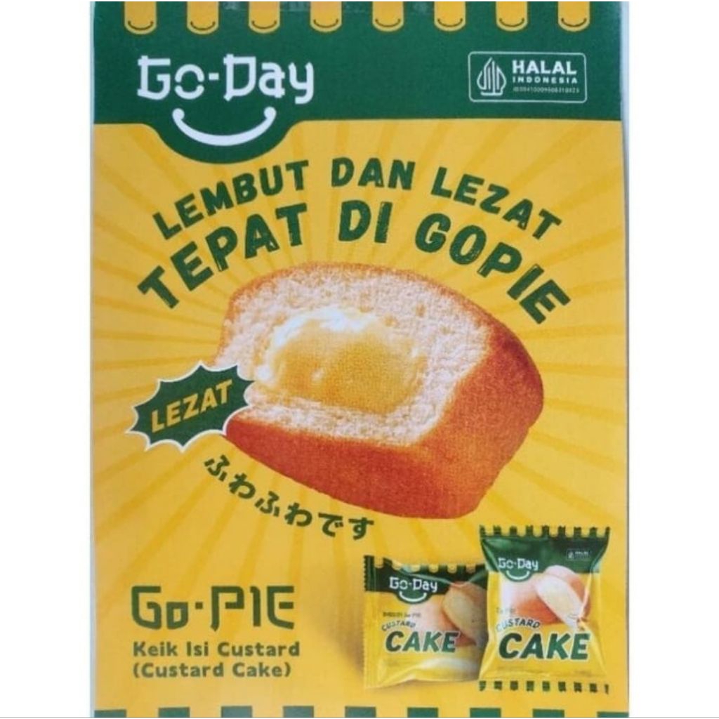 

Go Day Pie Custard Cake