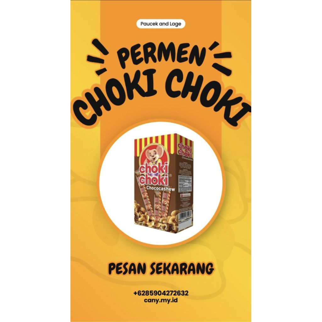 

Permen Choki Choki Coklat