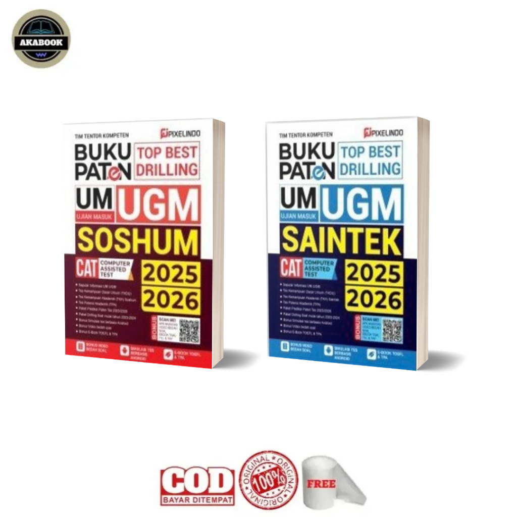 Buku Paten UM UGM 2025/2026 Buku Ujian Masuk UGM
