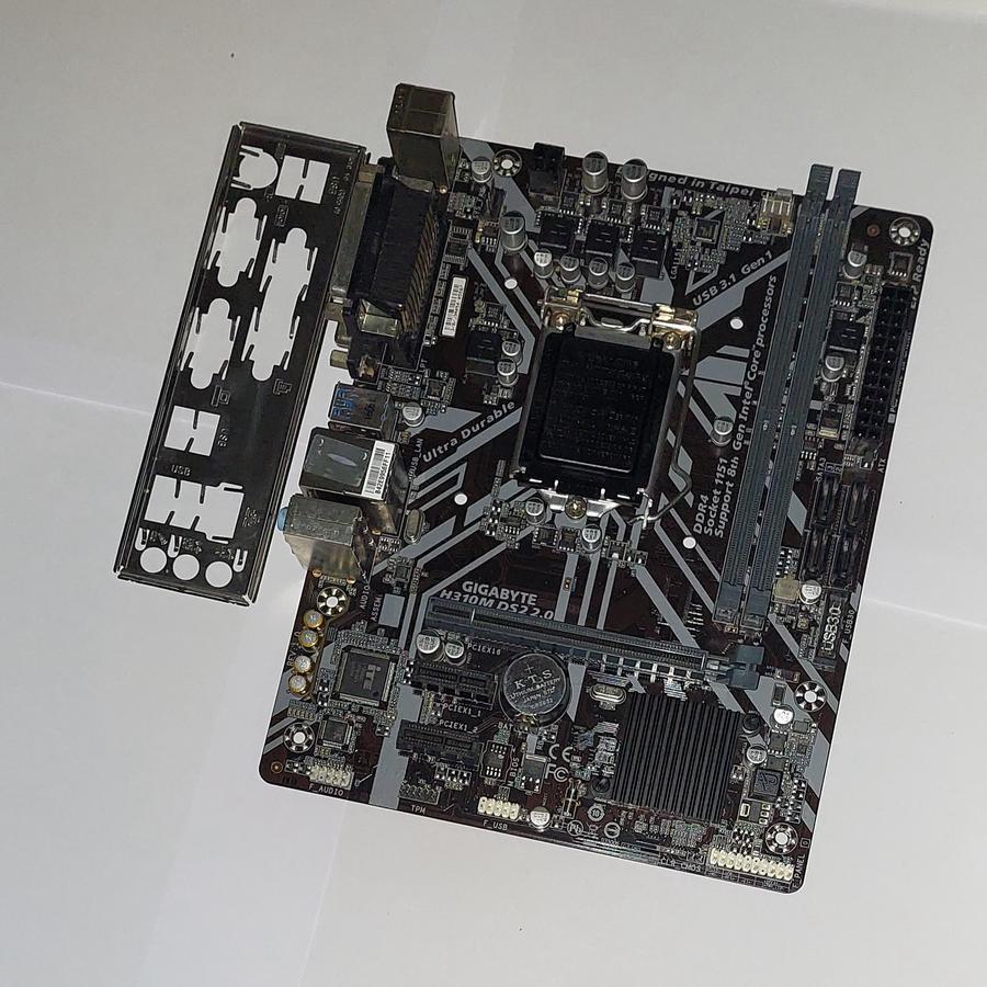 gigabyte h310m ds2 lga 1151 support g5400 i3 9100f i5 8400 i5 9400f