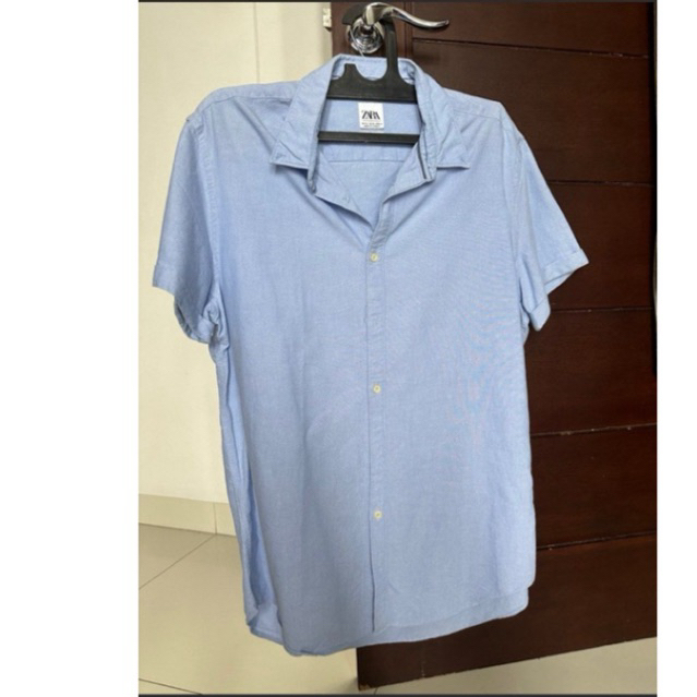 kemeja zara | zara man | prelov kemeja zara pria