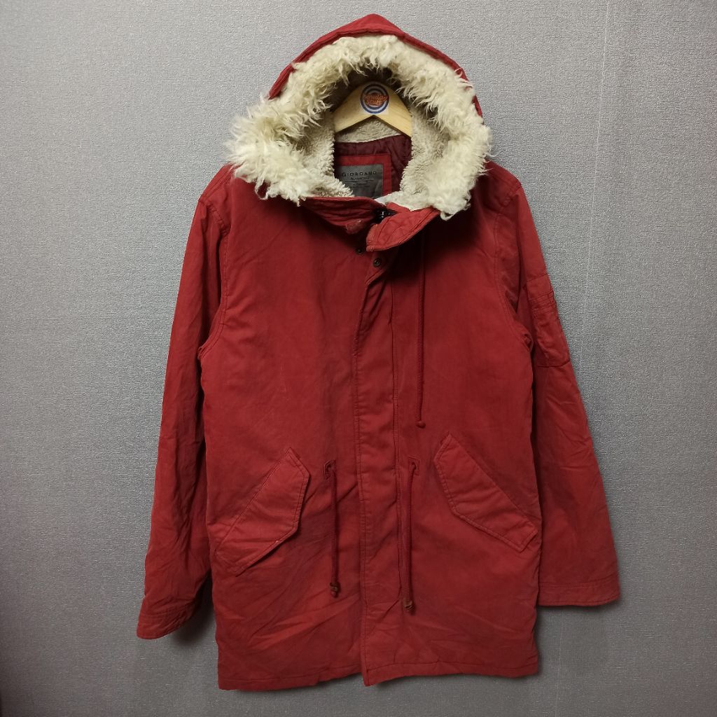 thrift jaket gunung giordano  l jaket l jaket bomber l harrington l coach l windbreaker l varsity l 