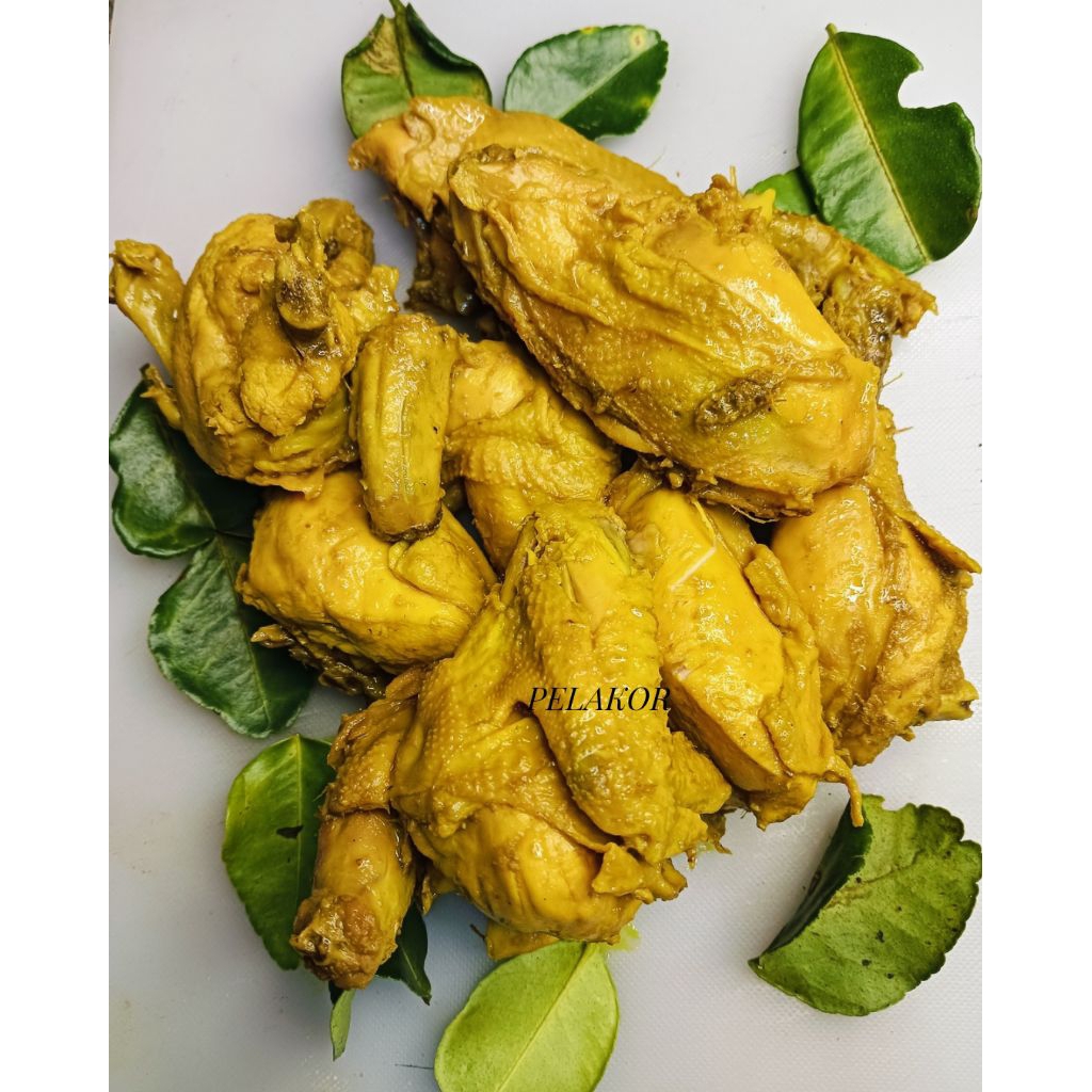 

Ayam Bumbu Kuning 1 EKOR POTONG 8 FREE SAMBAL