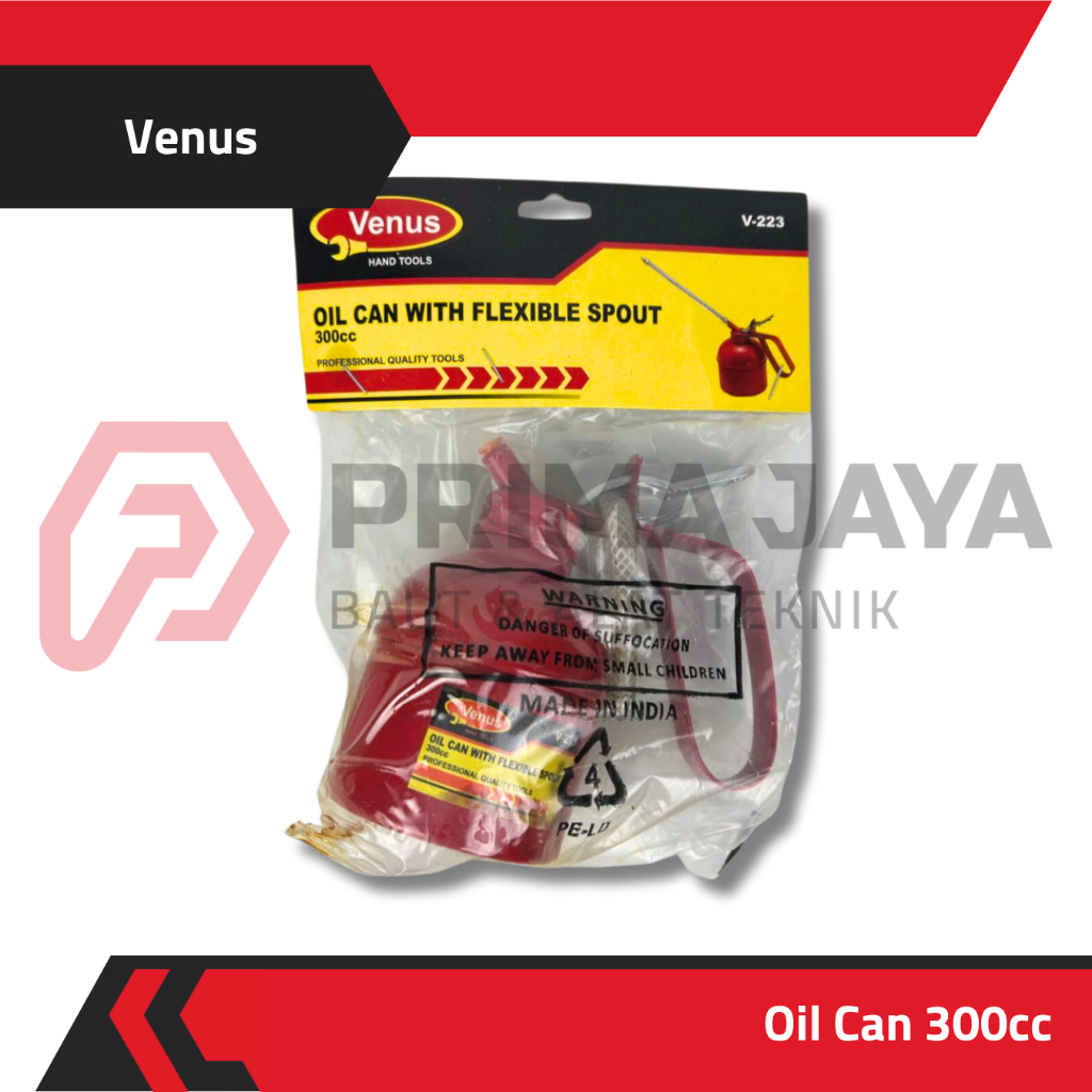 OIL CAN / POMPA OLI / TABUNG MINYAK PELUMAS 300 CC ML VENUS