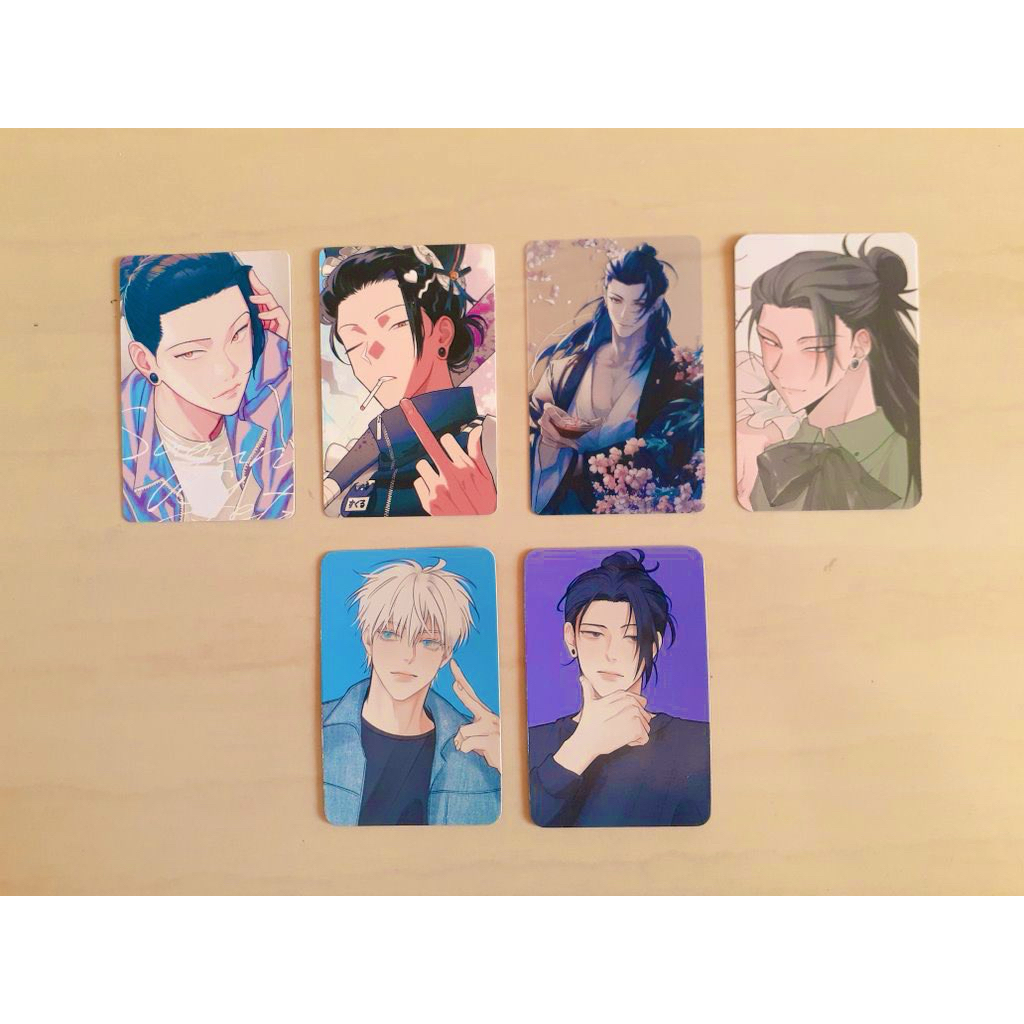Photocard Pc Kertas Ganteng Jujutsu kaisen jjk Gojo Geto (take all)