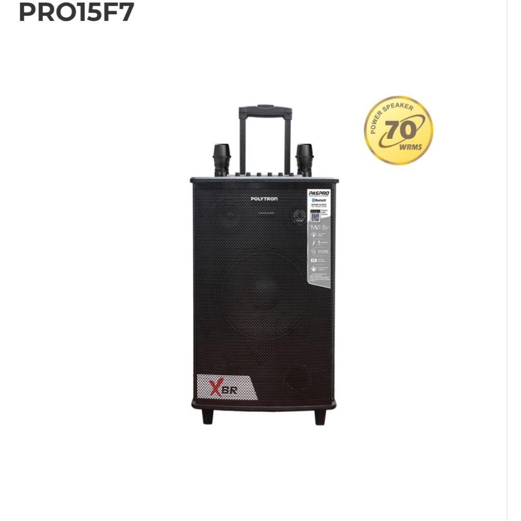 SPEAKER POLYTRON 15 INCI PASPRO15F7 TERBARU BLUETHOOTH SPEAKER