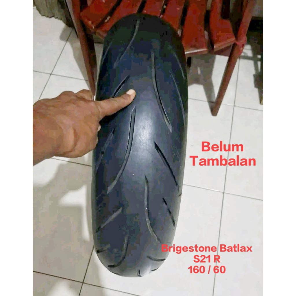 Ban MURAH Batlax BRIGESTONE / EX Moge / Bekas Ninja 250 160/60