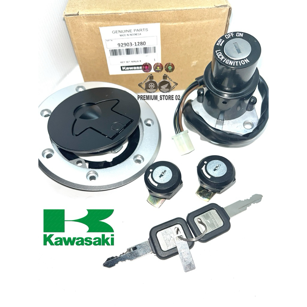 KUNCI KONTAK KAWASAKI NINJA R KEY SET NINJA R KUNCI KONTAK NINJA R