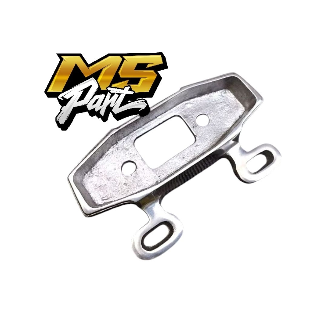 BREKET PANGKON DUDUKAN TEMPAT COVER SPIDOMETER KTM PNP RX KING CB GL MEGAPRO TIGER ALMUNIUM TEBAL