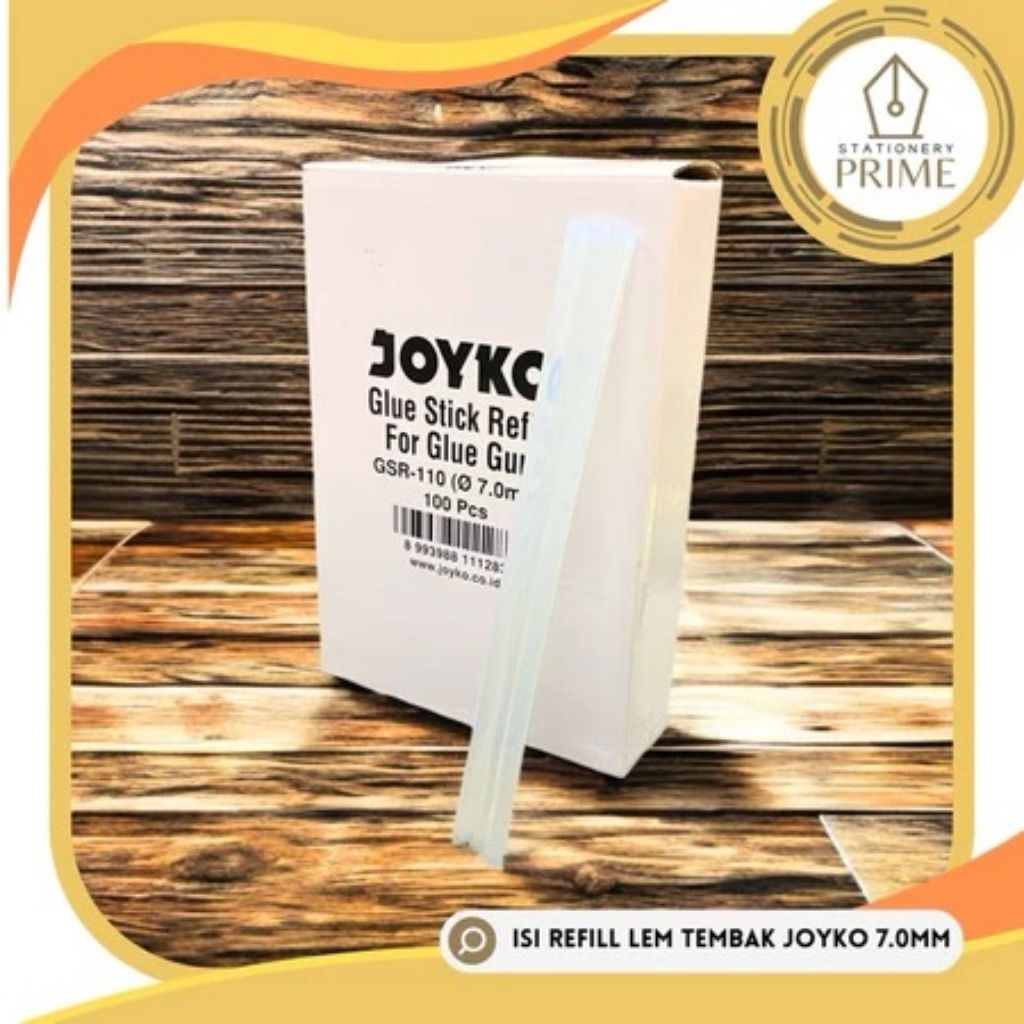 

Glue Stick Refill for Glue Gun / Isi Lem Tembak JOYKO GSR-110 7.0mm [PIECE]