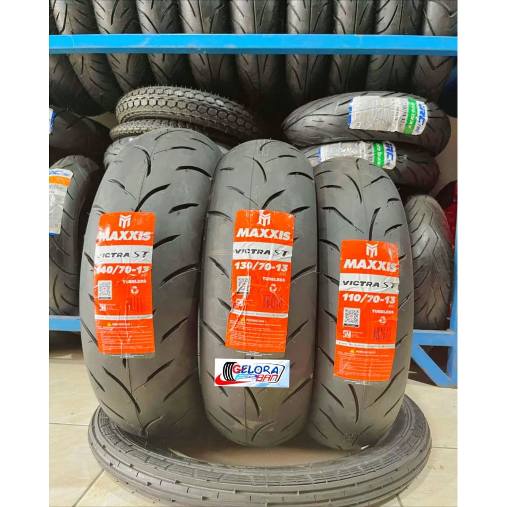 Ban Maxxis Victra 110/70-13 130/70-13 140/70-13 Tubeless Ban Nmax PCX Ban metic 110/70-13 ban matic 