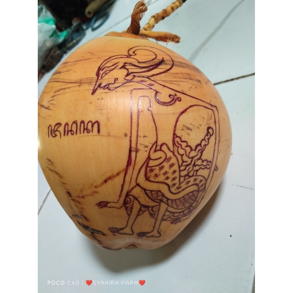 lukisan wayang 2 buah di kelapa gading sepasang