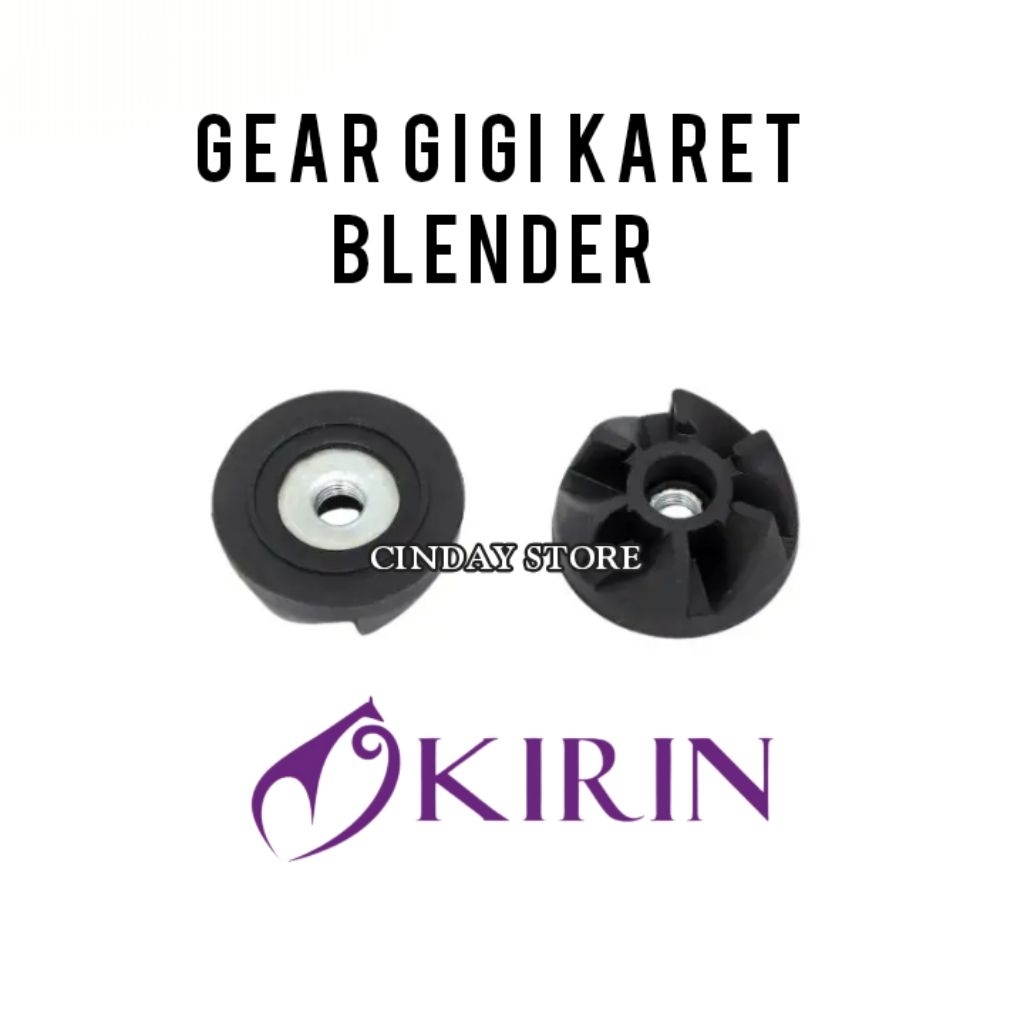 Gear Gigi Kopel Untuk Mounting Pisau Blender Merek KIRIN kbb-210gl,kbb-210gli,kbb-220gl,kbb-220gli,k