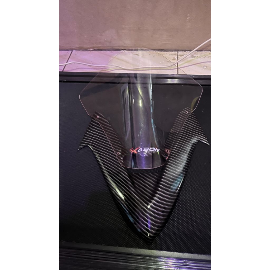 Visor v2 carbon cbr 150r facelift k45n 2019 2020