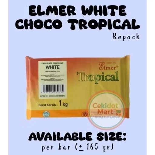 

[REPACK] Elmer Tropical White Choco (per Bar)