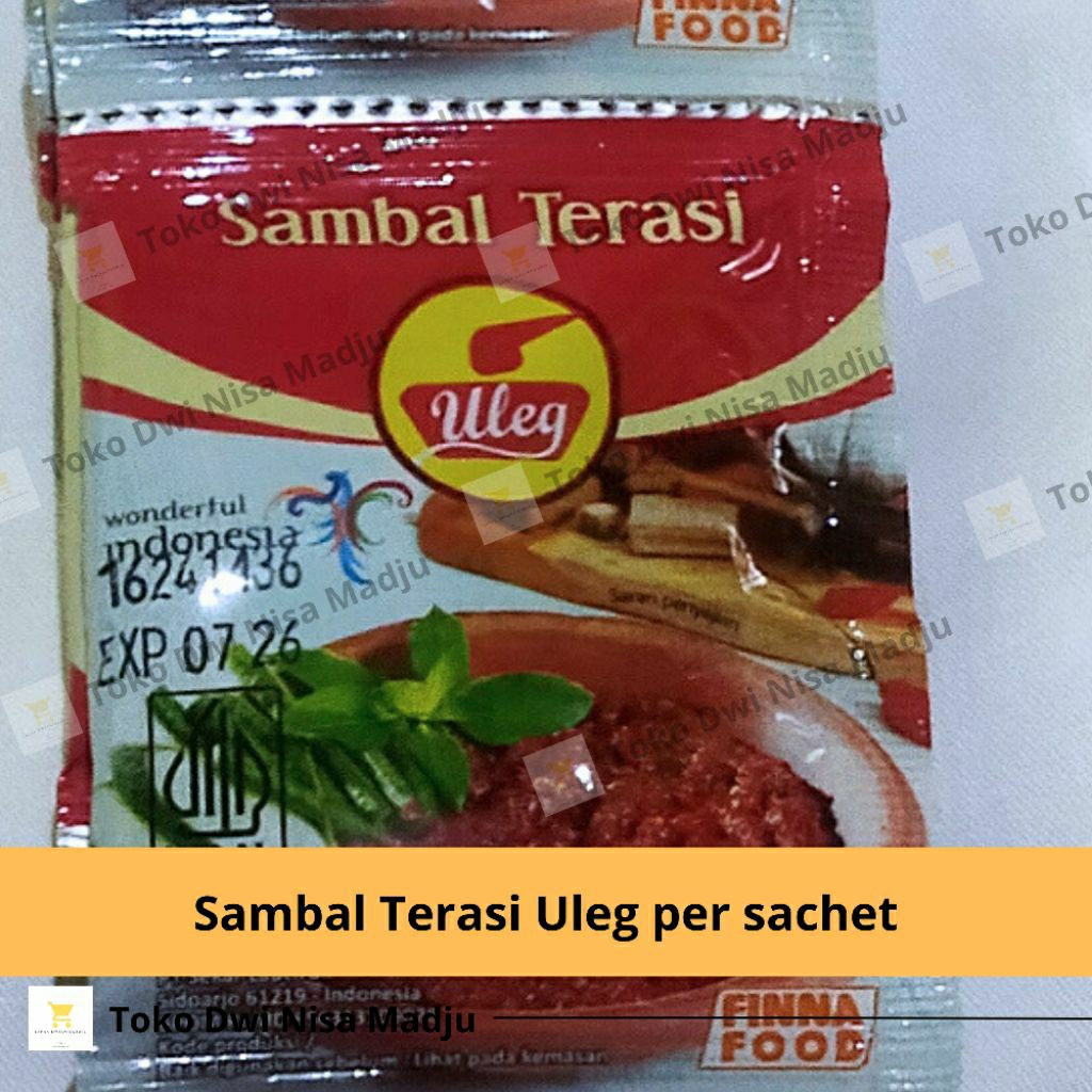 

Sambal Terasi Uleg 1 Sachet