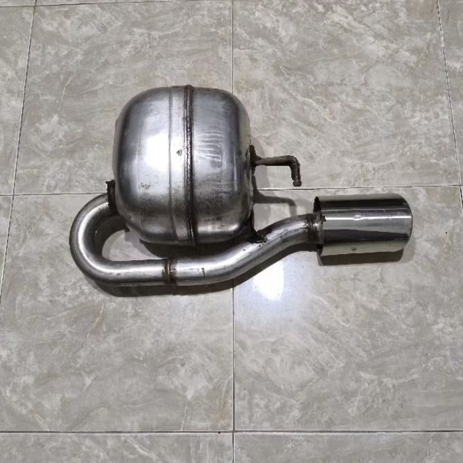 Knalpot Yaris Bakpao TRD standar original