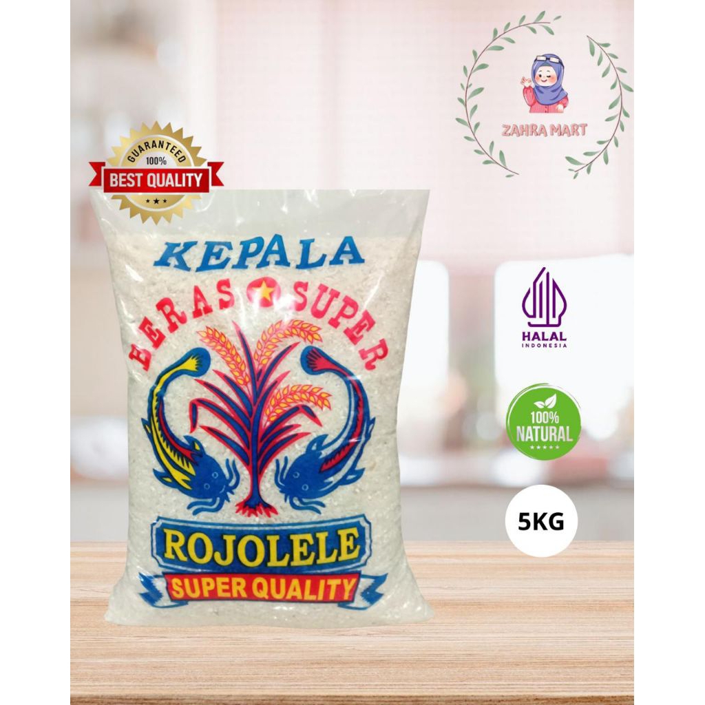 

BERAS CAP ROJOLELE 5KG MURAH