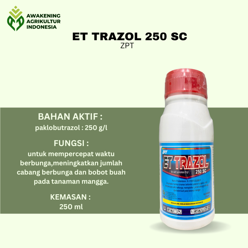 ET TRAZOL 250 SC ZPTB 250 ML