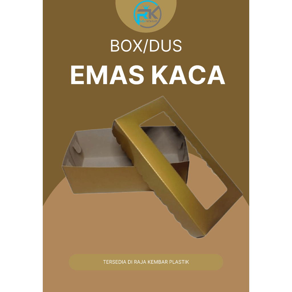 

BOX/DUS EMAS KACA UK 10X20, 10X30