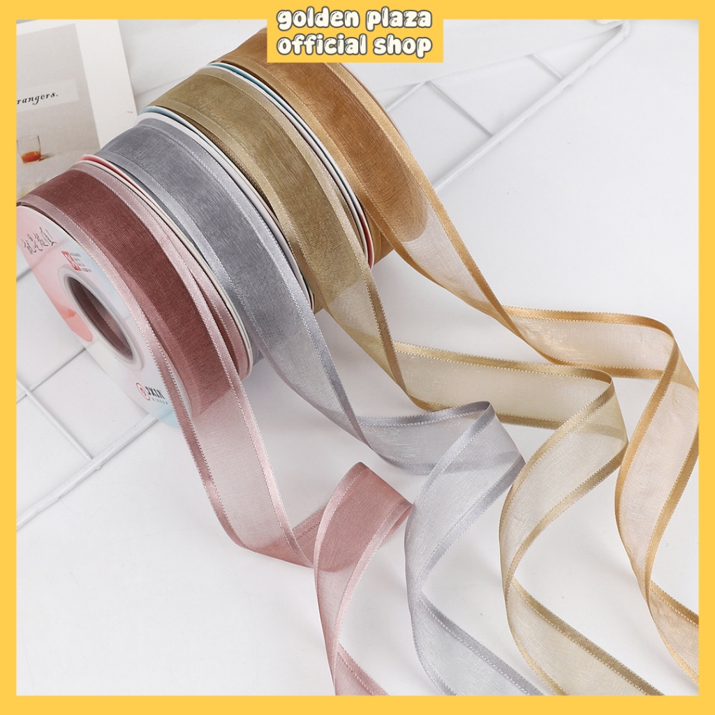 

(ROLL) Pita Buket Korean Ribbon Pita Kriwil Korean Buket Bunga Pita Kado Hadiah PT09