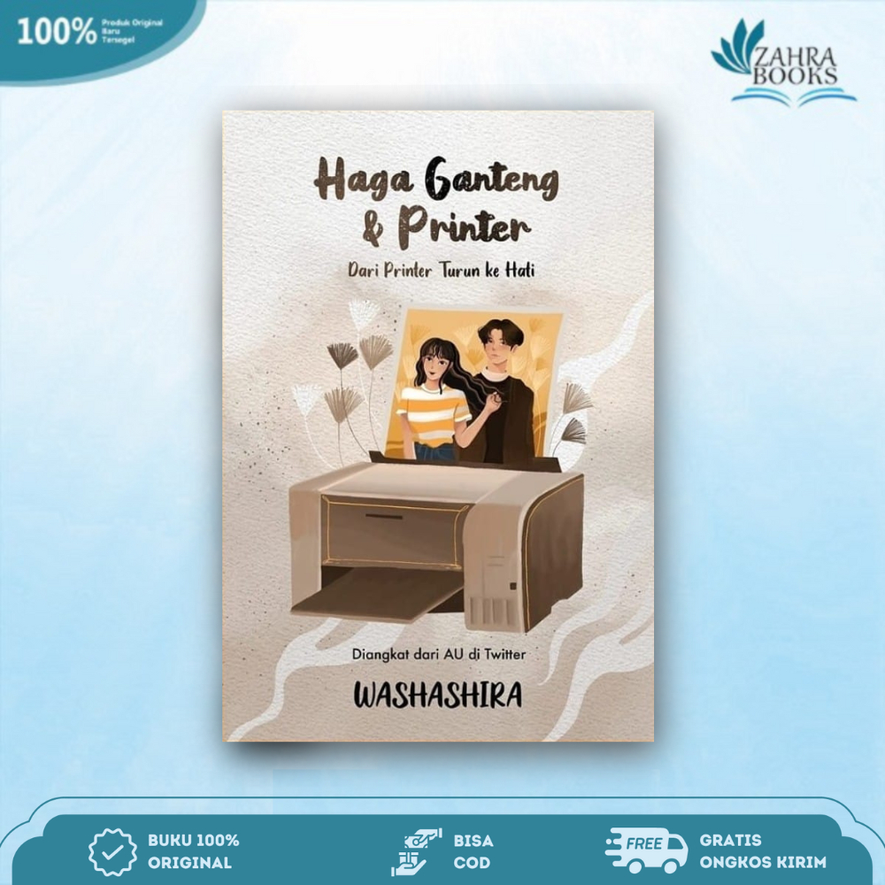 Novel Haga Ganteng & Printer - Akad