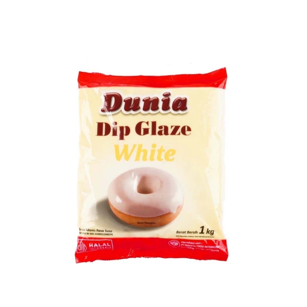 

[ Bantal 1 Kg ] Dunia Dip Glaze 1 kg Kemasan Bag