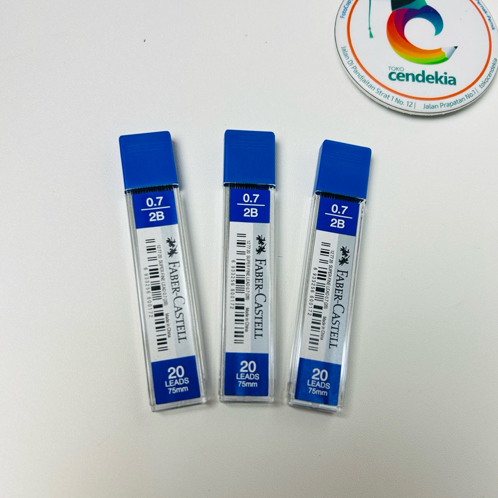 

Isi Pensil Mekanik FABER CASTELL 0.7 2B Mechanical Pencil Lead