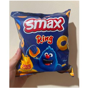 

Smax ring cheese flavour / snack keju cincin / mamee monster cheese rings 40g