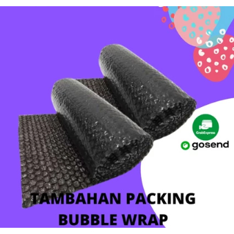

Extra packing bubble wrap