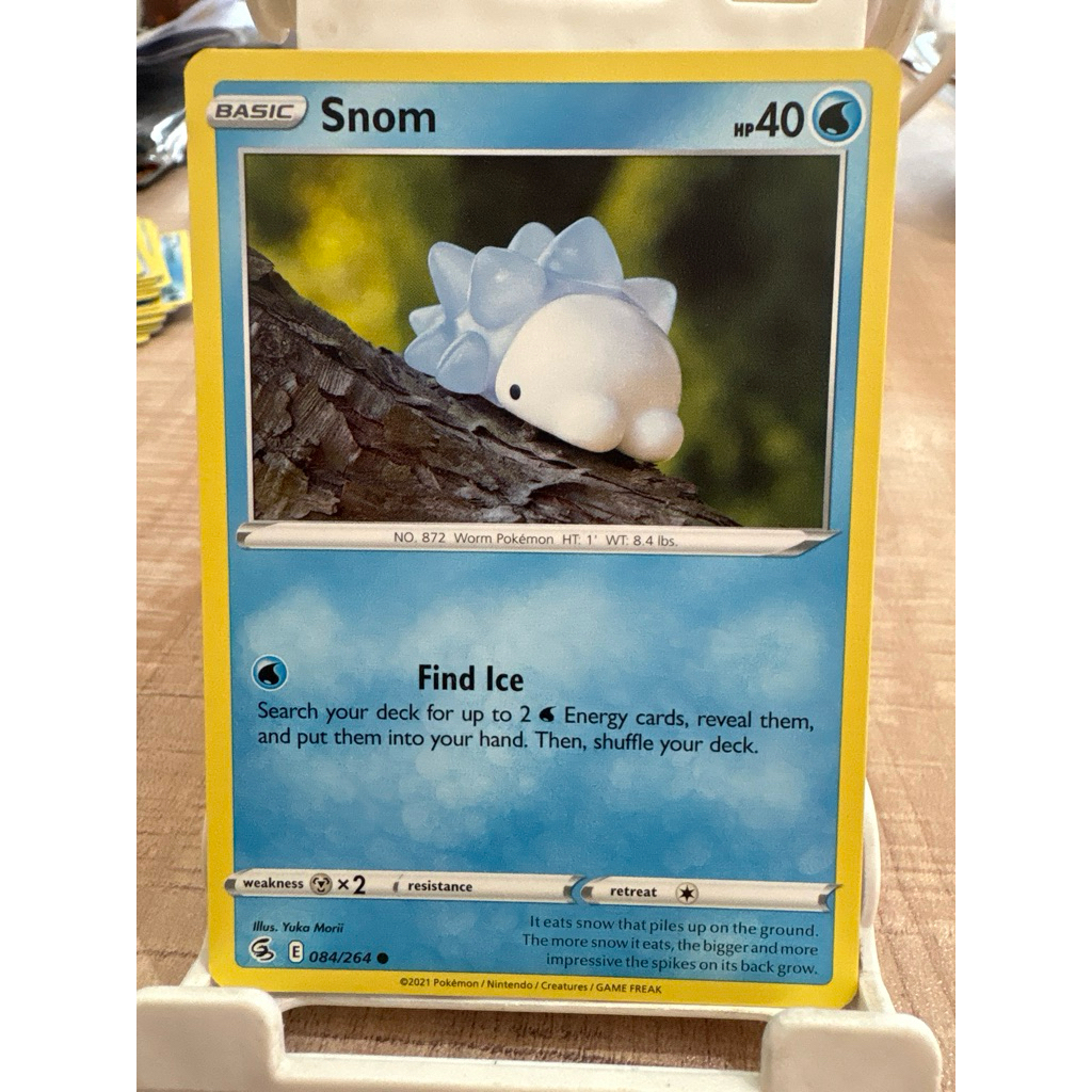 kartu pokemon original common snom 084/264