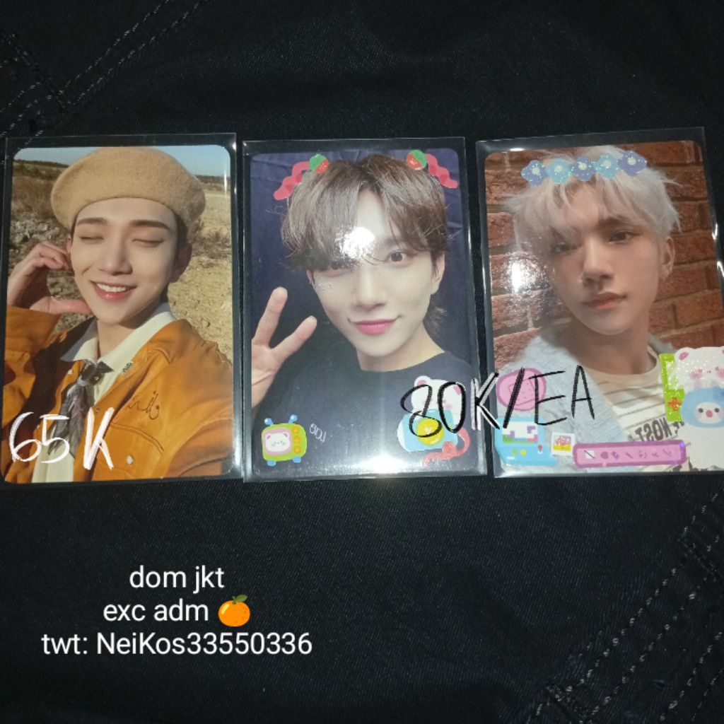 [BACA DESKRIPSI] Official Photocard Seventeen Joshua Scoups Dk Vernon Mingyu Wonwoo Dokyeom Incomple