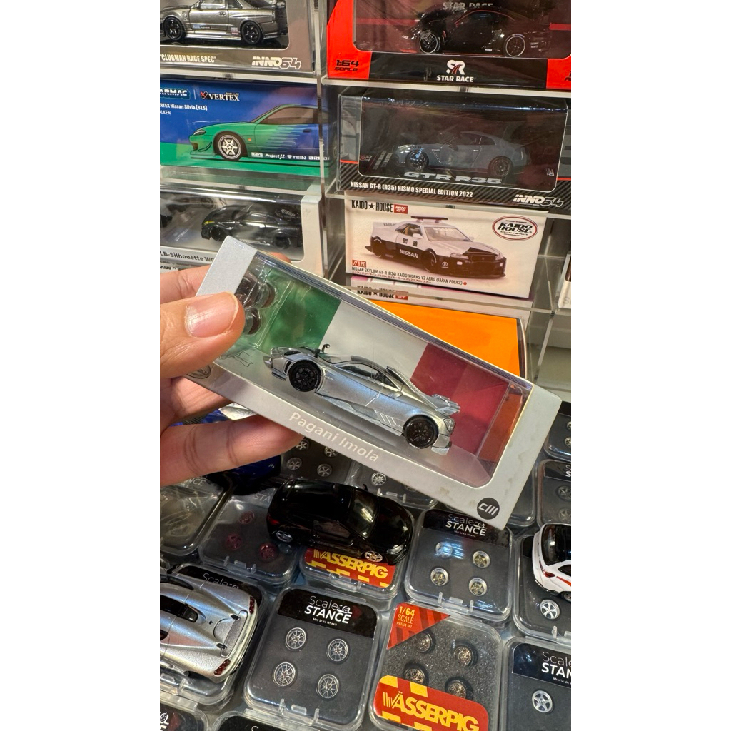 cm model pagani imola silver