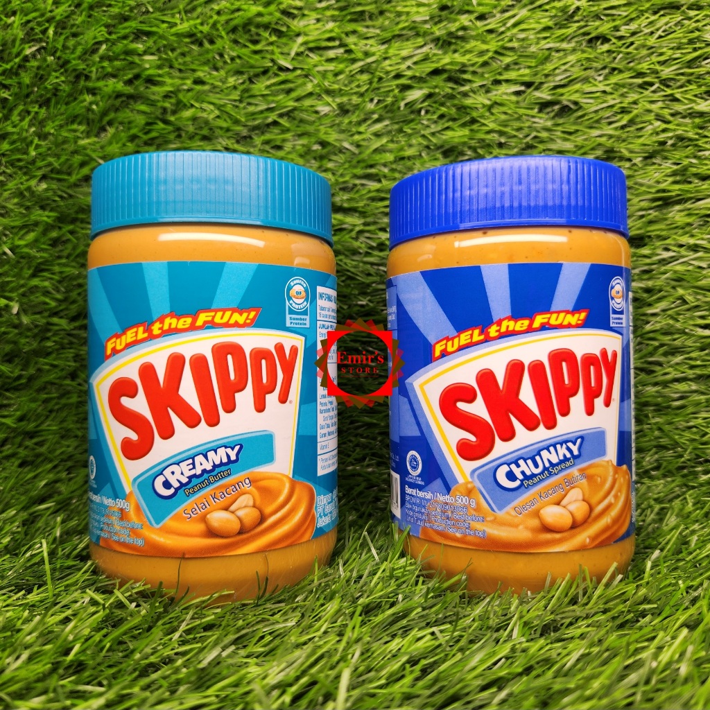 Skippy Creamy 500 Gr | Skippy Chunky 500 Gr | Skippy Peanut Butter | Selai Kacang Skippy |  Halal