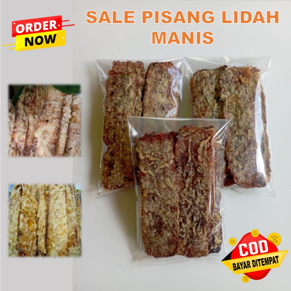 

Sale Pisang Lidah Kemasan 250 gram/Sale Pisang Manis dan Legit