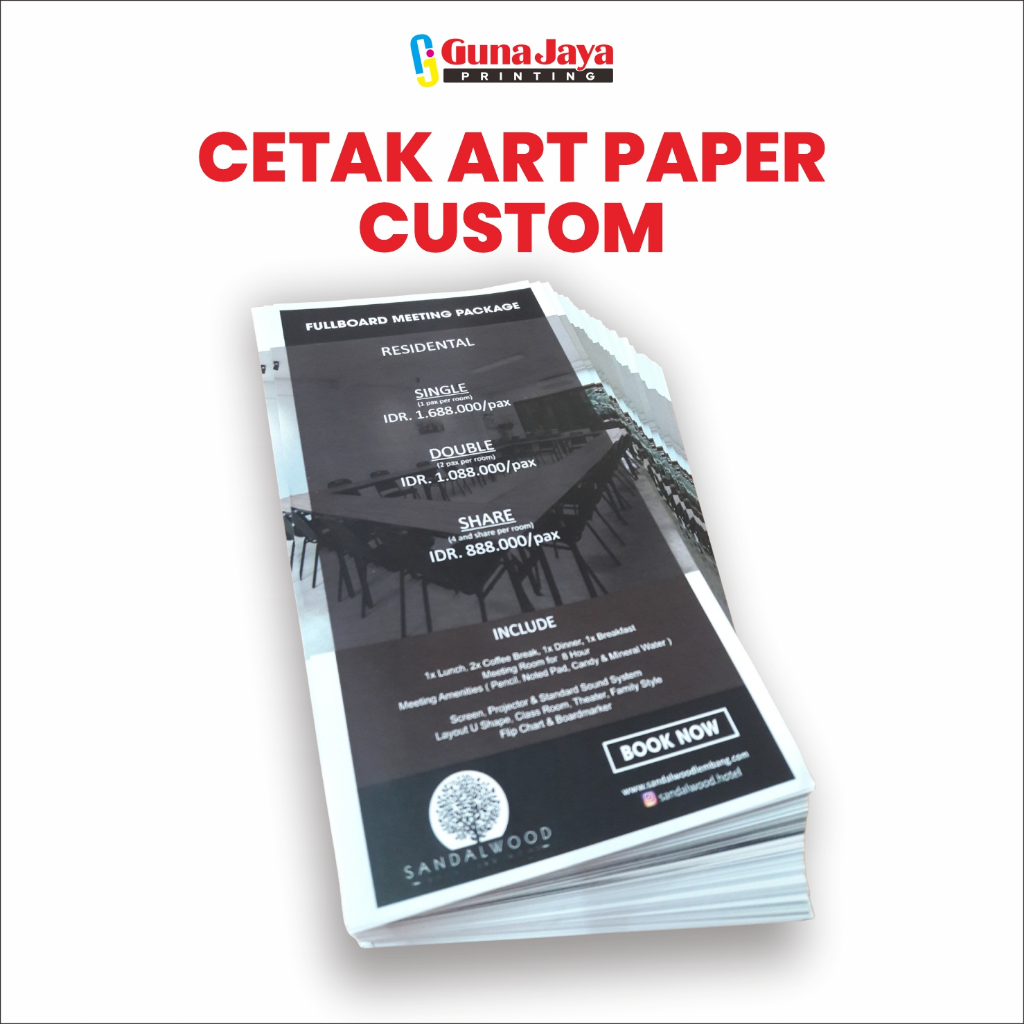 

PRINT ART PAPER A3+ TERMURAH || CETAK 1 SISI / 2 SISI || CETAK KILAT TERMURAH
