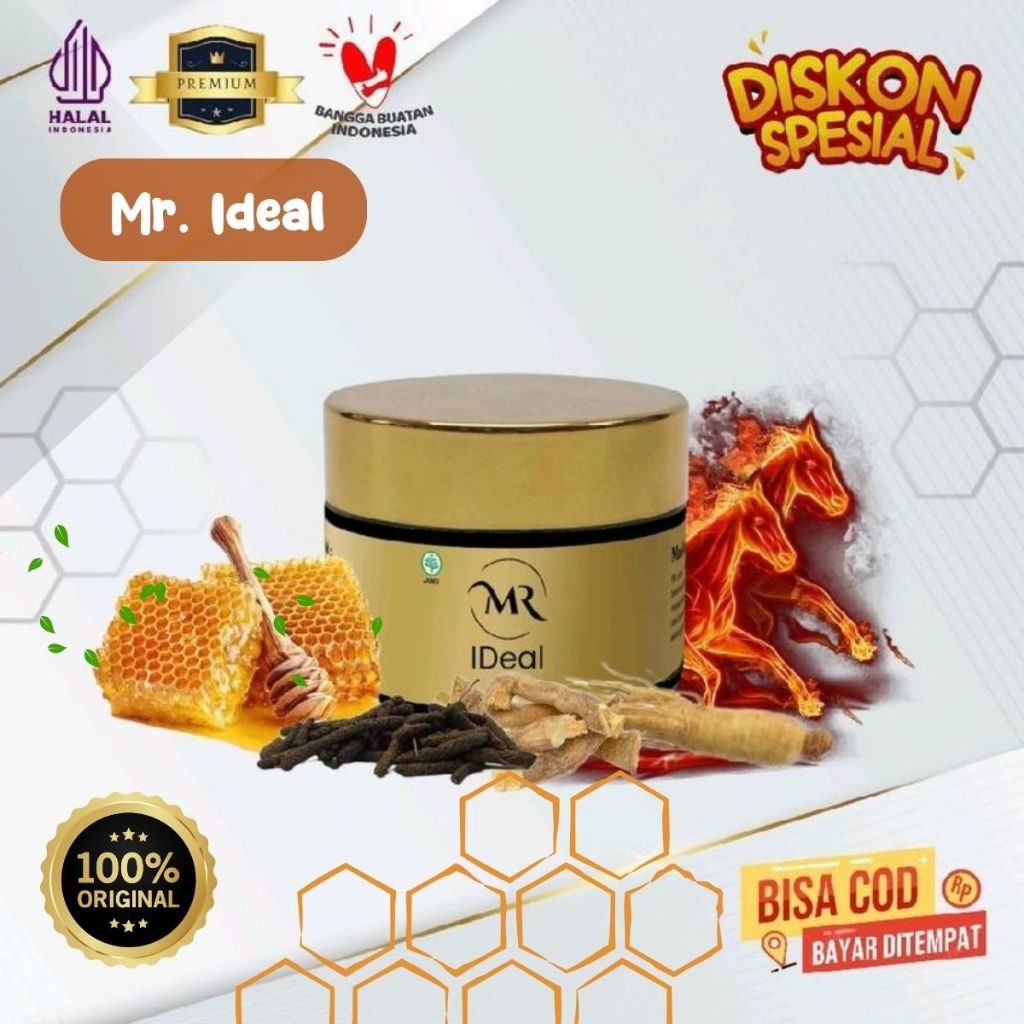 

[GOLD] Mr.Ideal 100% Original Madu Bubuk Alami Spesial Mr. Ideal