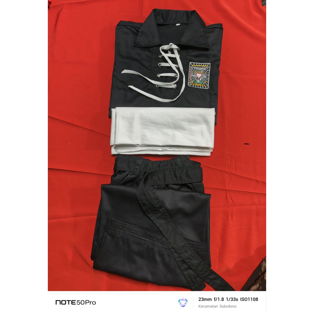 Sakral psht lengkap + sabuk / mori - sakral sh Alexandro