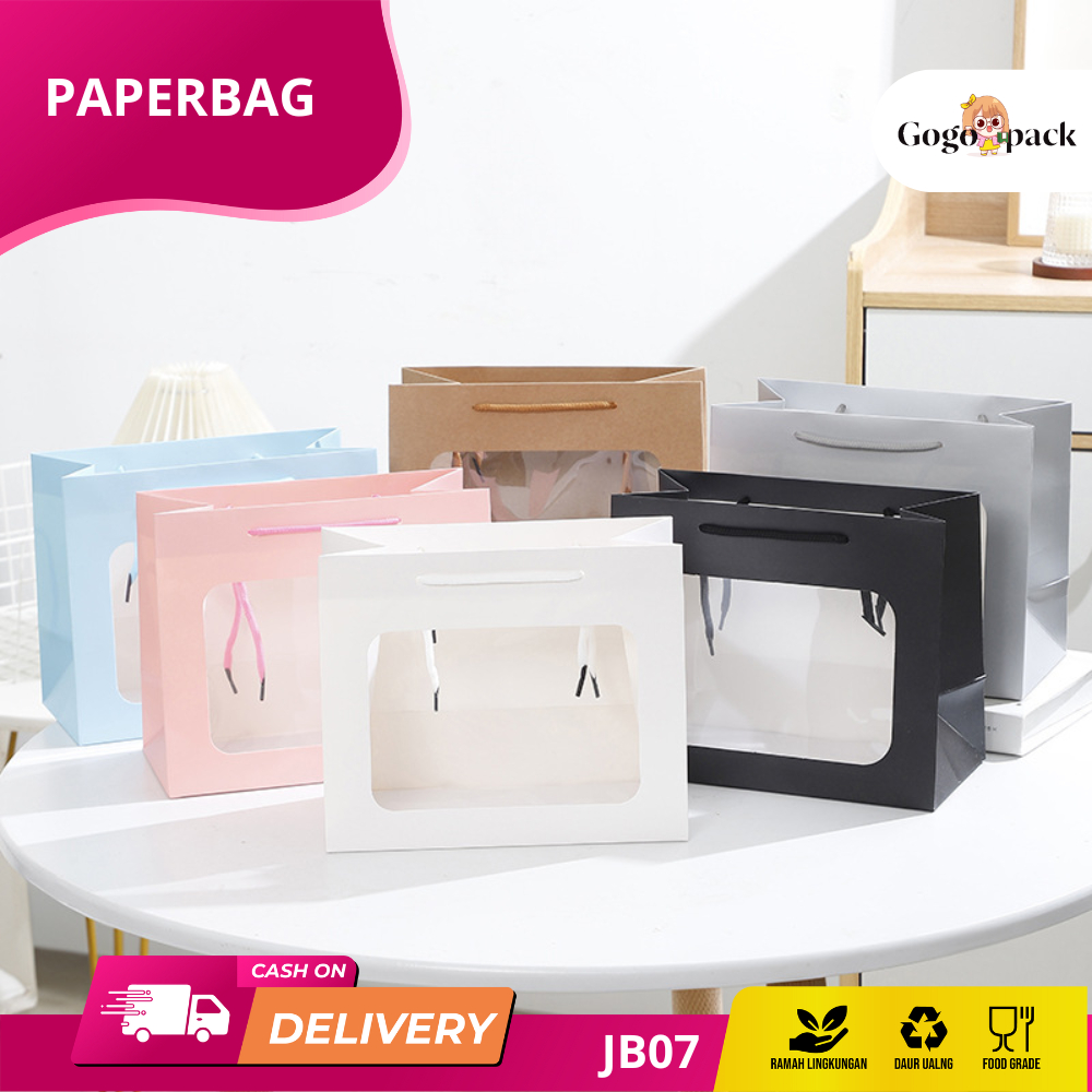 

Paper Bag Polos / Paper Bag Warna Polos / Paper Bag Souvenir / Tas Hampers / Paper Bag Ivory | JB07