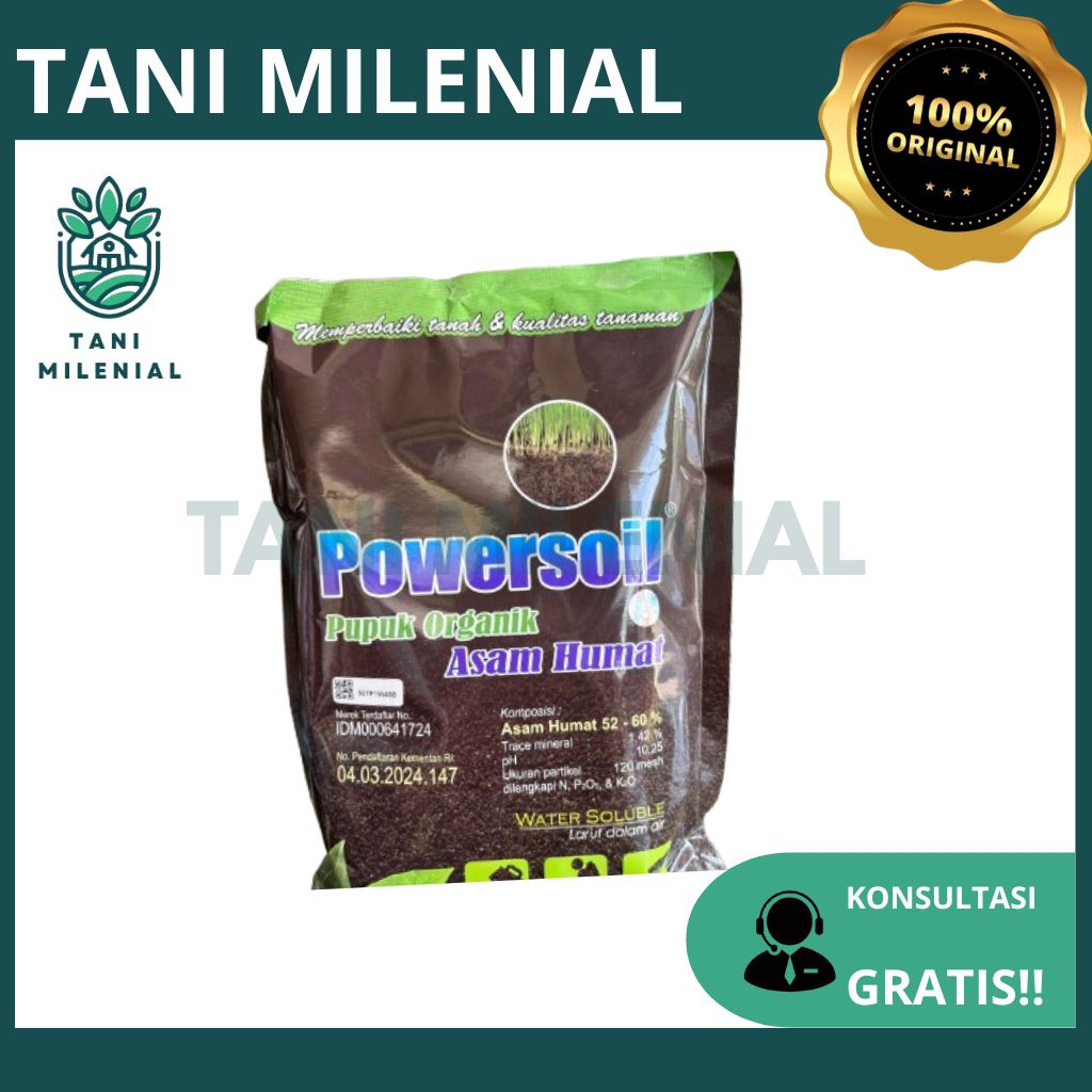 POWERSOIL ASAM HUMAT - 1KG