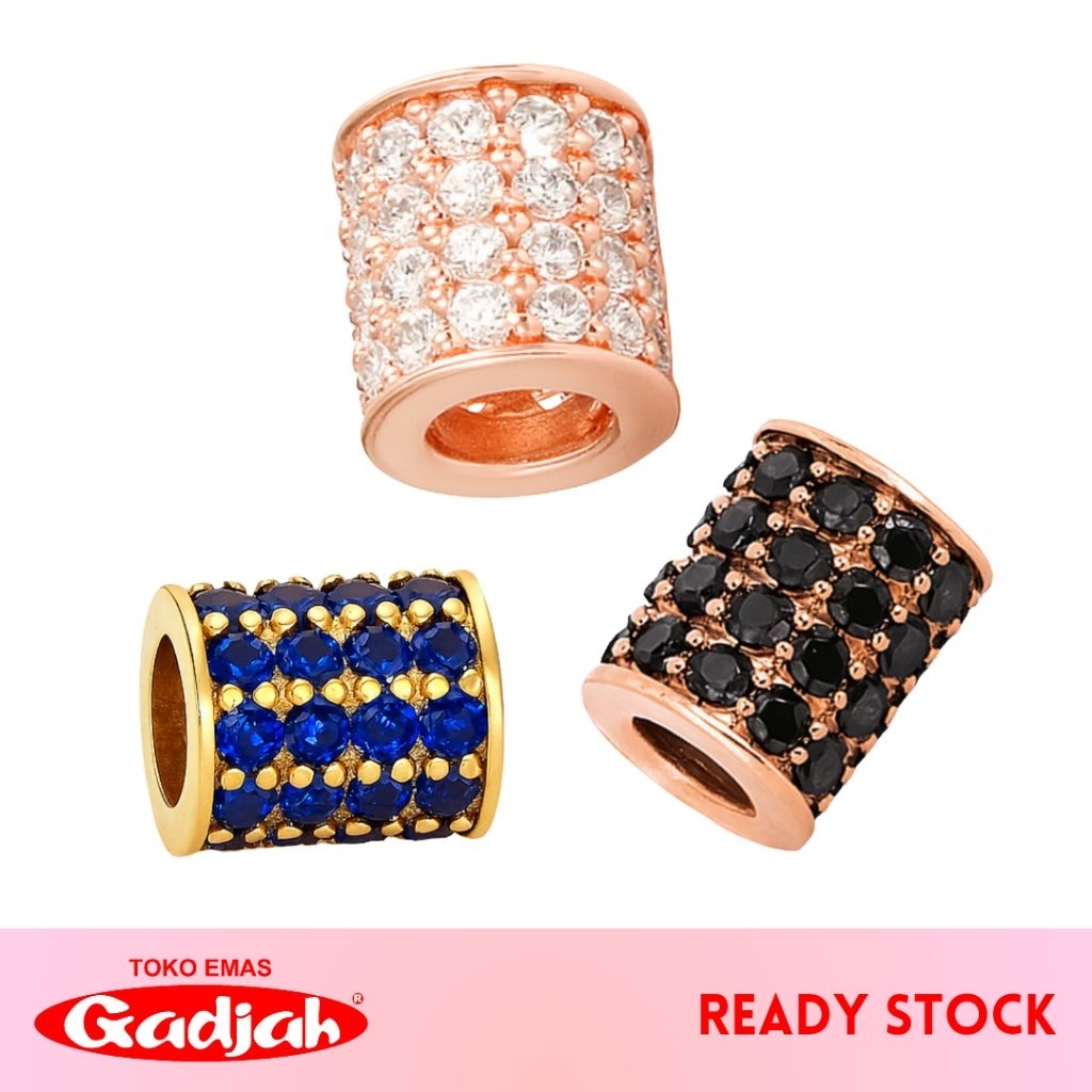 Liontin Emas Tabung Full Mata Tabur - Toko Emas Gadjah