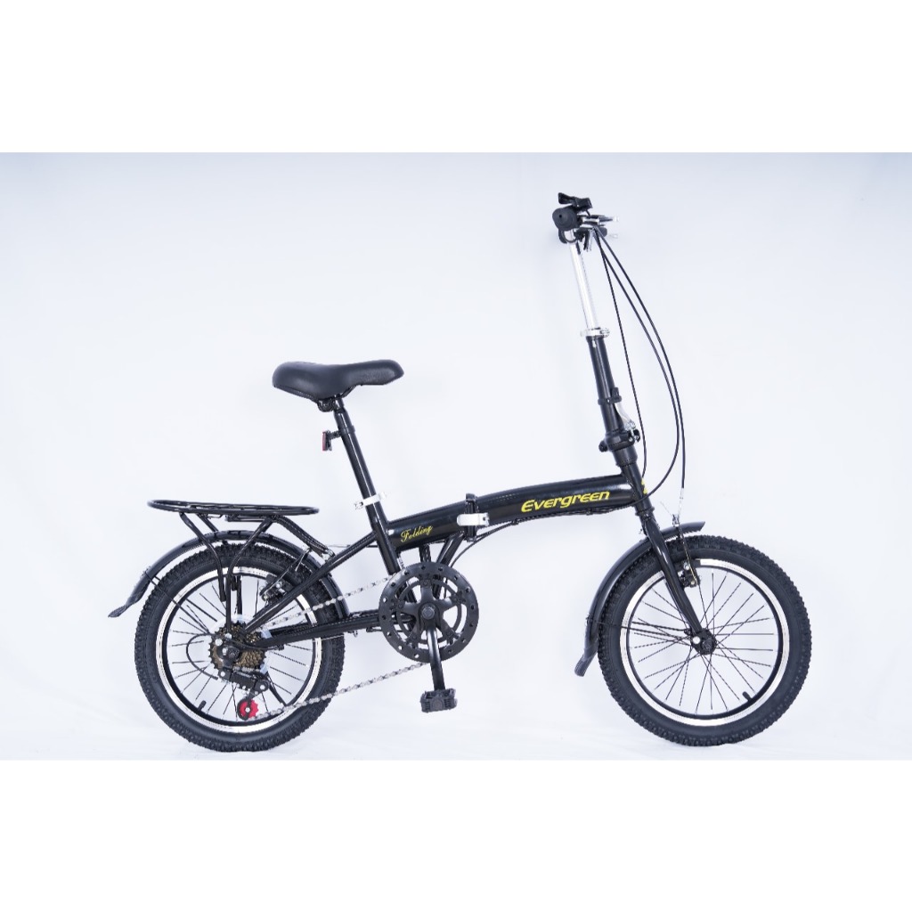 Sepeda Anak/Dewasa - Sepeda Lipat Evergreen 16 Lipat 7 Speed NEW