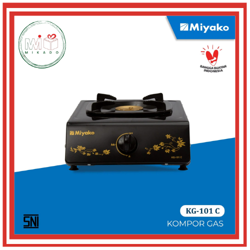 MIYAKO KOMPOR GAS 101 C / KOMPOR GAS SATU TUNGKU