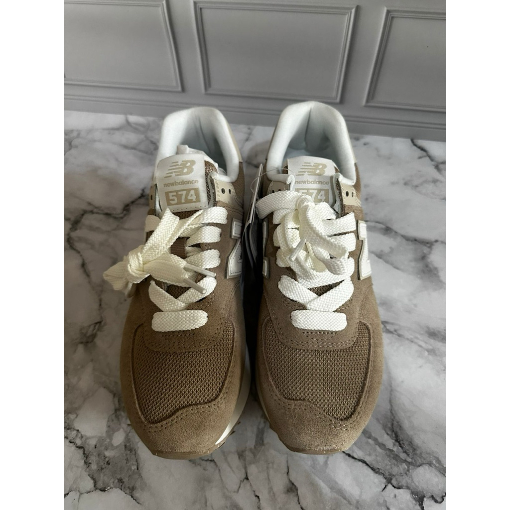 NEW Balance 574+ 'Driftwood Timberwolf' BARU BUKAN PRELOVED